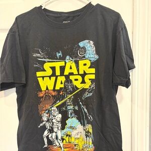Star Wars Black Cotton Tee